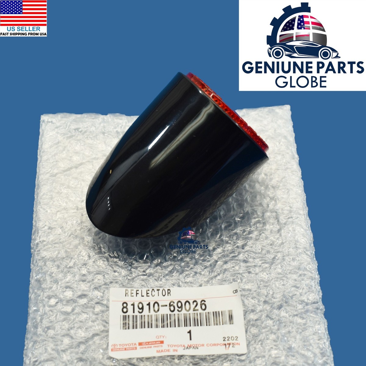 GENUINE TOYOTA 79-84 LAND CRUISER BJ42 FJ40 FJ45 REAR REFLECTOR