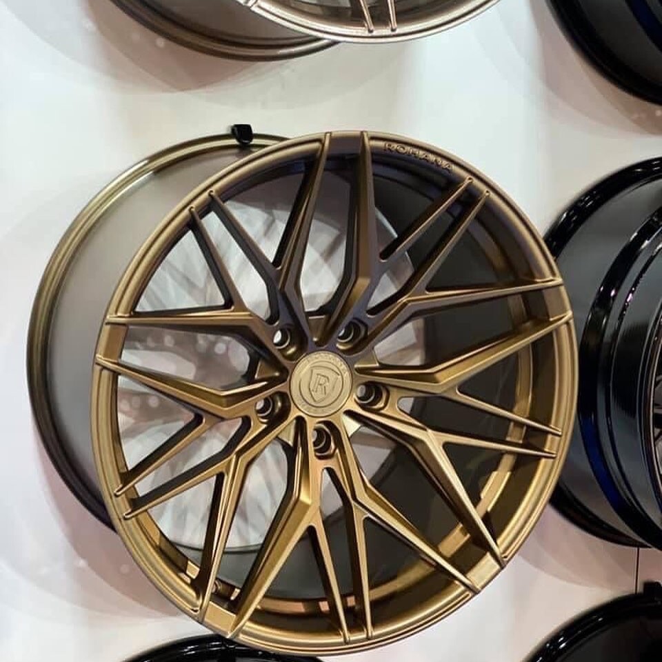 ROHANA RFX17 GLOSS BRONZE RIMS WHEELS FOR MCLAREN 570s 650s