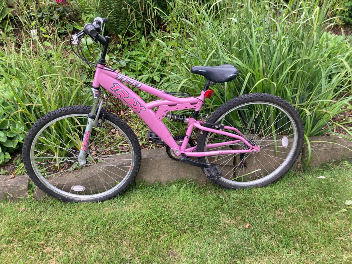 Electric Bike Trax Pink Mountain Bike Clearance Trax Womens