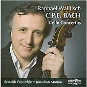 C.P.E. BACH / WALLFISCH / SCOTTISH ENSEMBLE - CELLO CONCERTOS / NEW Audio CD