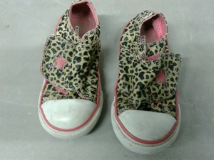 leopard print baby converse