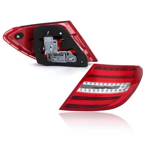 L+R Rückleuchte LED Heckleuchte Licht Für Mercedes-Benz W204 C250 C300 2011-2014 - Picture 3 of 12