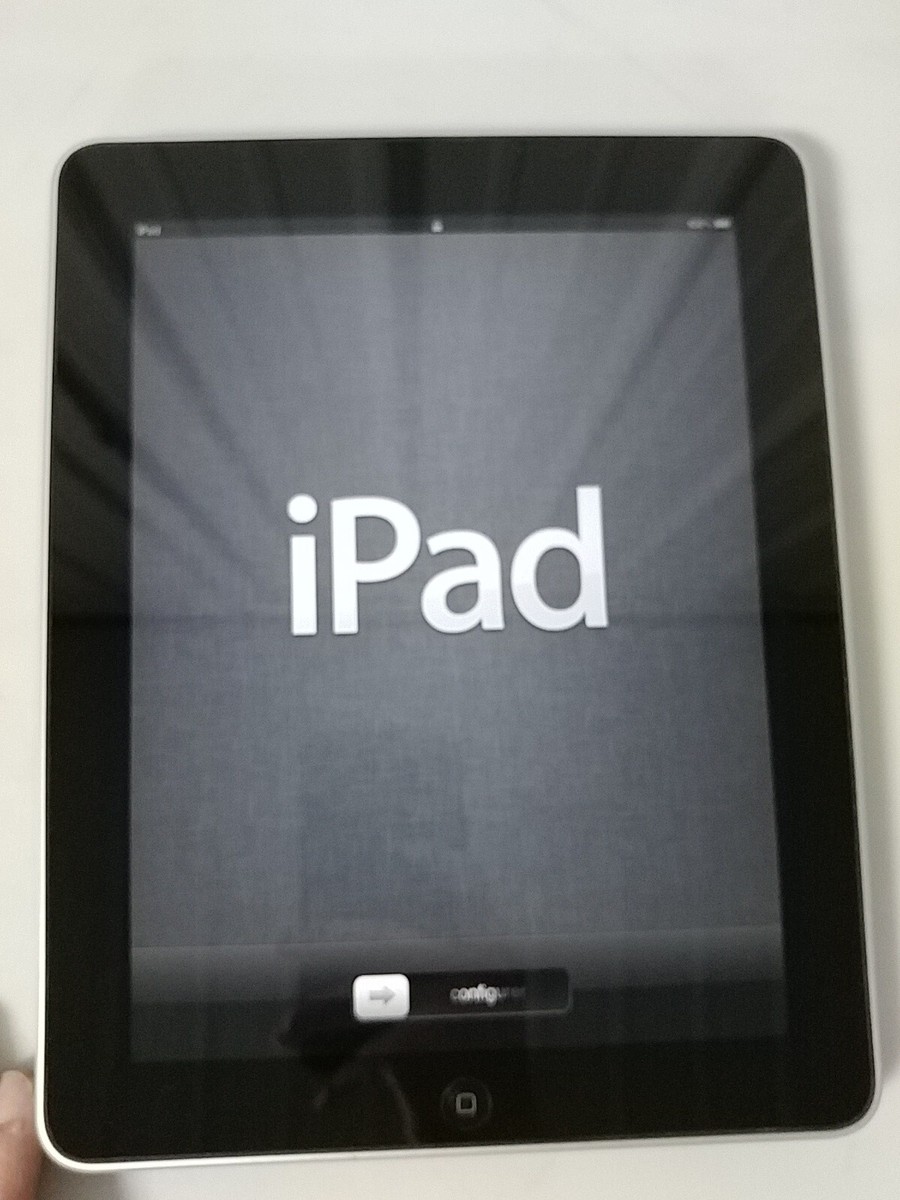 Apple iPad 1st Generation 16GB, Wifi, 9.7in Model A1219 Silver | eBay