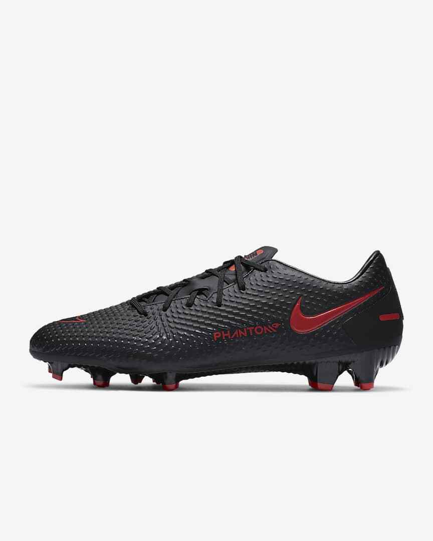 Nike Phantom GT Academy MG 'Black/Dark Smoke Grey/Chile Red