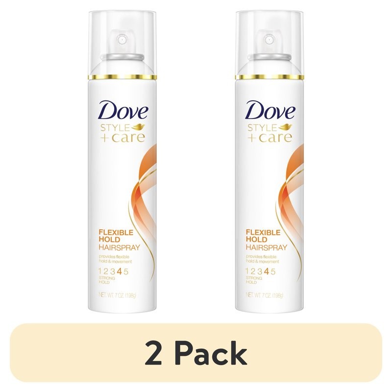 New Dove Style+Care Extra Strong Hold hairspray, 7 oz (Pack of 2) Free Shipping