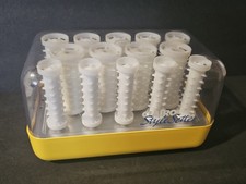 Clairol Style Setter C-14 Hairsetter Hot Rollers Electric Heat Curlers And Clips