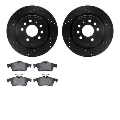 Dynamite Friction Disc Brake Kit for 9-3, BLS 8502-65021