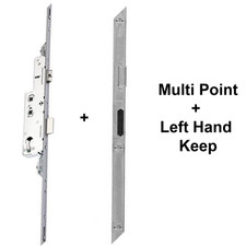 Avocet Wms Upvc Door Lock Silver New Style 2 Hook 2 Roller 35mm Multi Point Keep