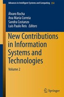 Alvaro Rocha (U. A.) | New Contributions in Information Systems and Technologies