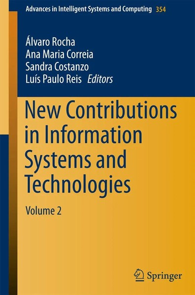Alvaro Rocha (U. A.) | New Contributions in Information Systems and Technologies-image