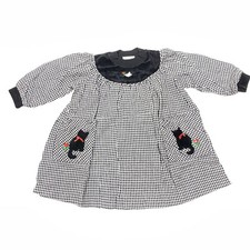 VTG Rebecca Raggs Original Made In The USA Size 4T Baby Plaid/Checkered Dress