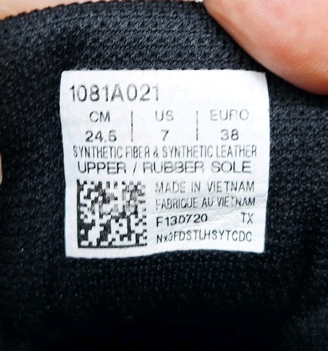 Asics Mens Matflex 6 Wrestling Shoes Black White Size 7 thumbnail 9