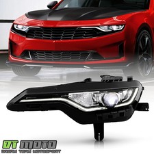 For 2019-2024 Chevy Camaro Rs1ss2ss Led Drl Projector Headlight Driver Side For 2019-2024 Chevy Camaro Rs1ss2ss Led Drl Projector Headlight Driver Side