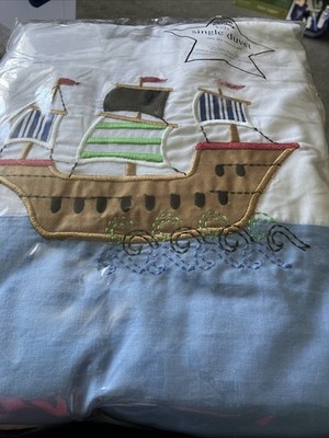 Laura Ashley Single ''Treasure'' Island Bettwäscheset Neu mit Etikett UVP £55. S32