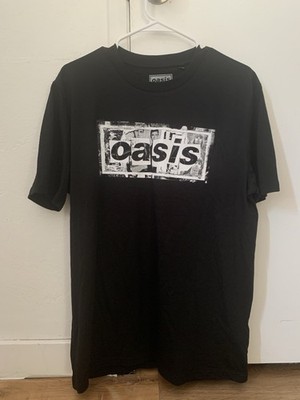 Oasis Live25 Tour Dates Britpop Rock Tee Size M New Purchased At rose Bowl LA