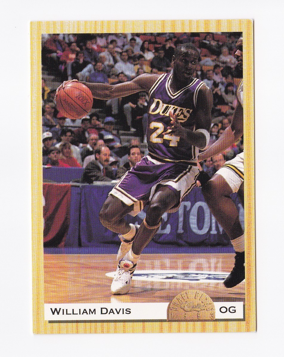 1993 Classic Draft Picks #24 William Davis James Madison Dukes