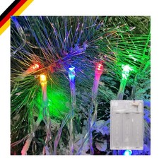 LED Lichterkette 5m Mehrfarbig Batteriebetrieben Indoor & Outdoor Dekoration