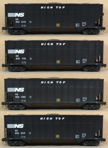 Tolva de Coca-Cola MTH Premier 20-90523 NS (Norfolk Southern) con Carbón 4 Carros Calibre O LN * | Zustand: Used