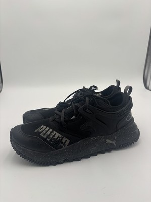 PUMA Men's Pacer Runner Sneakers US 9.5 382884-04 Triple Black New Without Box