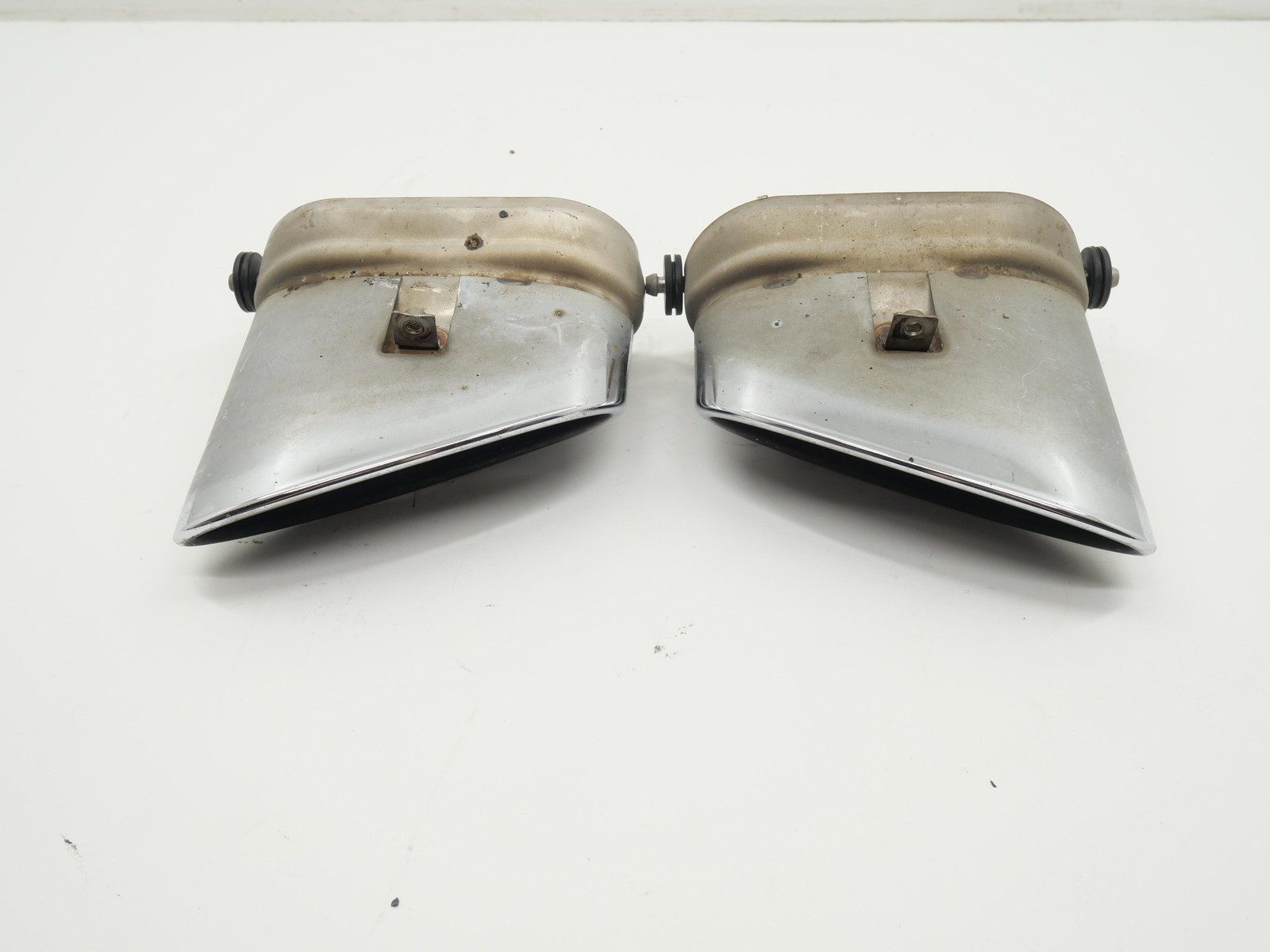2005 Bentley Continental GT Exhaust Muffler Tips Pipe Left & Right Set 59k OEM