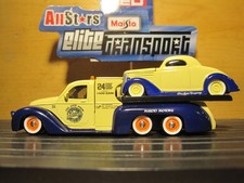 Carrocería metálica HO 1:64 carrocería metálica personalizada 2 coches de ranura plataforma/36 Ford Coupe