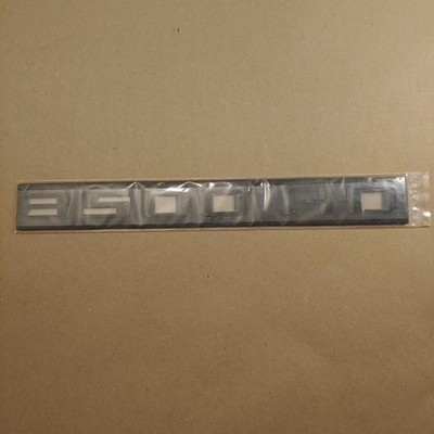 1 PC Matte Black 3500 HD Emblem Nameplate 2019-2023 New Silverado 3500 HD