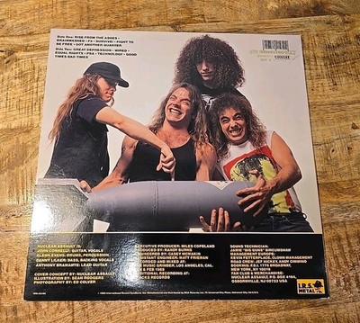 Nuclear Assault Survive Original 1988 IRS Speed Thrash Metal Promo