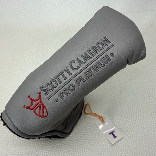 Scotty Cameron proplatinum Head Cover OOP gray