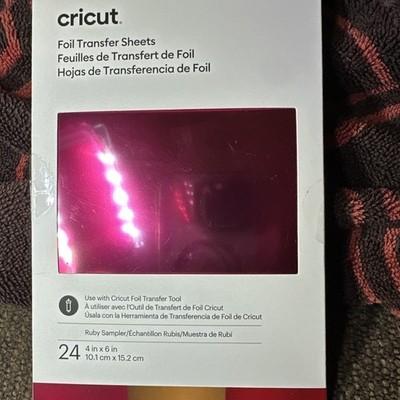 cricut foil transfer sheets  24 sheets 4 x 6  2008705