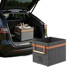 Kofferraumtasche Auto Kofferraum Organizer Klett Tasche Faltbox Aufbewahrungsbox