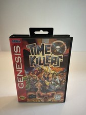 Time Killers (Sega Genesis, 1996) Tested - Authentic - Game, Manual, Box WOW