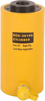 30T Hollow Single Acting Hydraulic Ram Cylinder Jack 4'' Stroke RCH-30100 Lifting