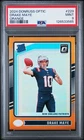 2024 Panini Donruss Optic Drake Maye Rookie Orange Prizm PSA 9 #/249 (RC)