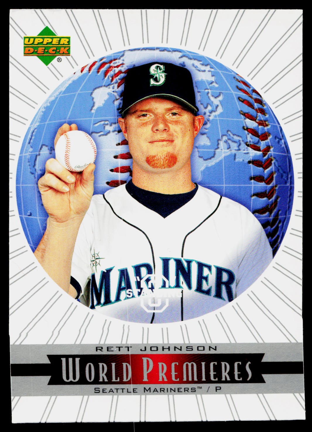 2003 Upper Deck Standing O! Rett Johnson #112 Seattle Mariners