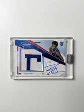 VJ Edgecombe 2025-26 signature series rookie patch autograph /25