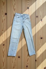 Madewell The Perfect Vintage Jean Wash Light Wash Blue Denim Women's Sz 26 X 29