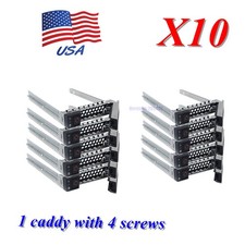 DXD9H 2.5in SFF Hot Swap Caddy Tray for Dell PowerEdge R750 Gen15 2U Server x10