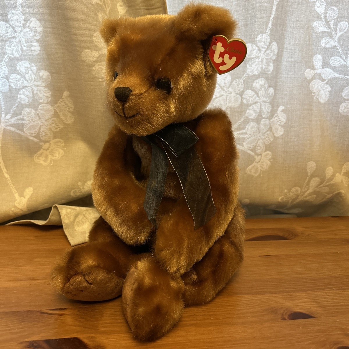 Ty Classic Yesteryear Brown Teðdy Bear Plush, 45cm Soft Toy, BNWT