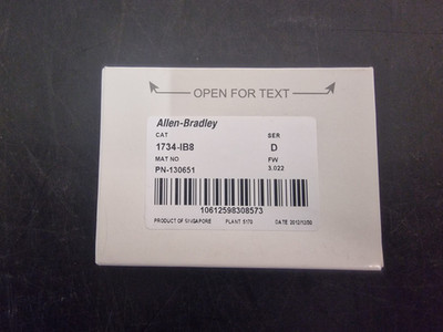 Allen-Bradley 1734-IB8 Ser. D OVP
