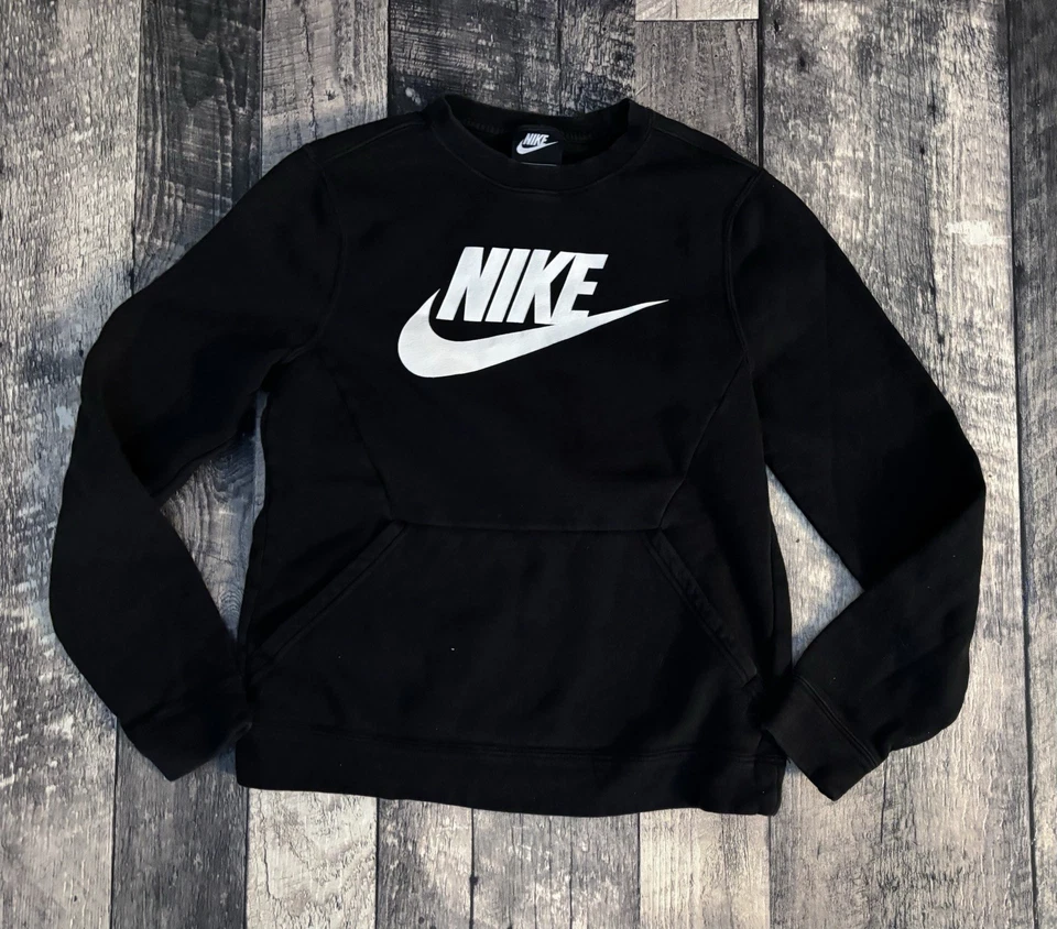 Conjunto de 2 sudaderas y pantalones Nike para niños talla L grande 14/16 negro gris Foto 2 de 4