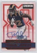 2012 Panini Gridiron Rookie X's Signatures /499 Trumaine Johnson #293 Auto x5u