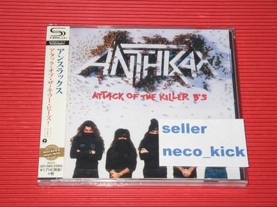 11B ANTHRAX ATTACK OF THE KILLER B'S WITH BONUS TRACK  JAPAN SHM CD