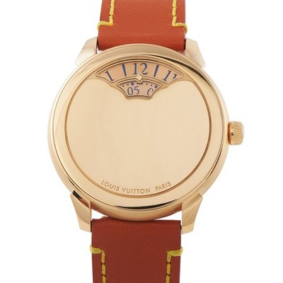 Louis Vuitton Tambour Convergence Rose Gold Automatic Watch w9pg11