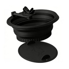1X (Flevabo de hielo plegable transpirable para fregadero, lavabo portátil6894