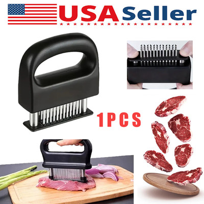 Meat Tenderizer 48 Stainless Steel Needle Beef Pork Kitchen Cooking BBQ Tool