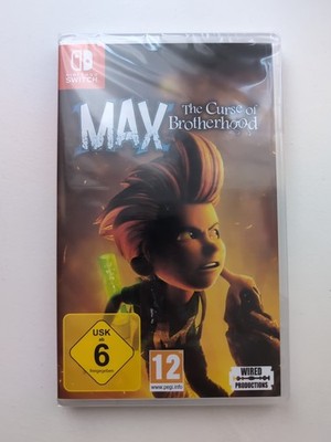 Max: The Curse of Brotherhood MODUL VERSION (Nintendo Switch) Neu Und OVP