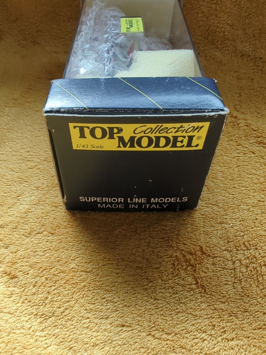 DAYTONA: A TOP MODEL Collection 1:43 scale Ferrari 365 GTB/4 Daytona Coupe in red (TMC 014