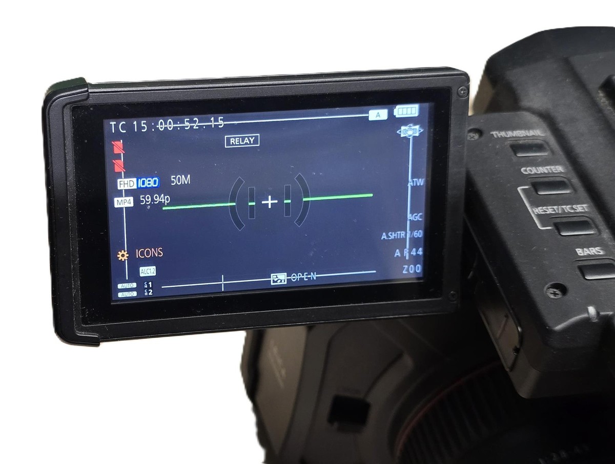 Panasonic AG-UX180 4K Professional Camcorder 20x Zoom LEICA Lens