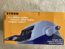 Xyron Model 900 Sticker Maker, Laminator, Label & Magnet Maker. NEW IN BOX!