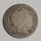 1894 Barber Dime Good